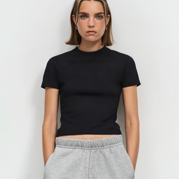 SOL'S Ladies Lilia Low Crop T-Shirt Thumbnail