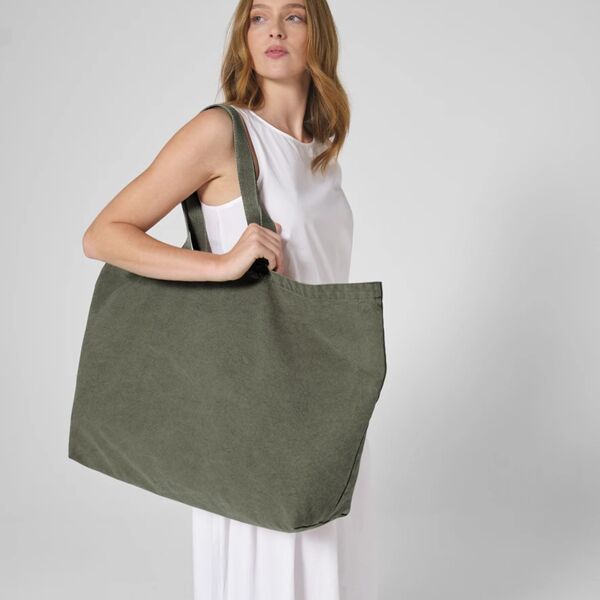 Westford Mill Garment Dyed Oversized Tote Bag Thumbnail
