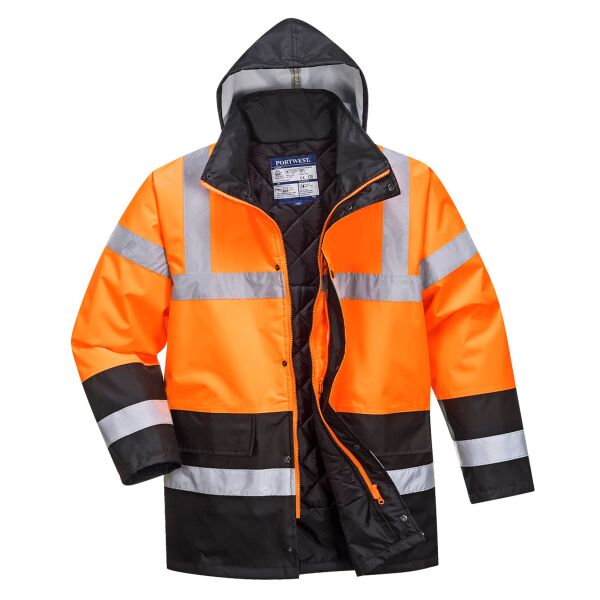 Portwest Hi-vis two tone Traffic Jacket Thumbnail